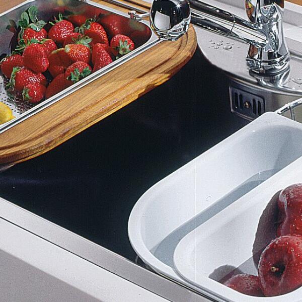 Foster 1055600 Uragano Filotop Lavello inox ad incasso Rettangolare Acciaio inossidabile - immagine 3
