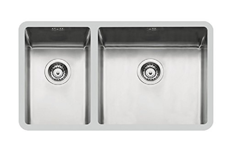 Foster-KE-Lavello-Metallo-Spazzolato-80x45x195-cm-B00WK03NV6 Foster 2205850 KE Lavello