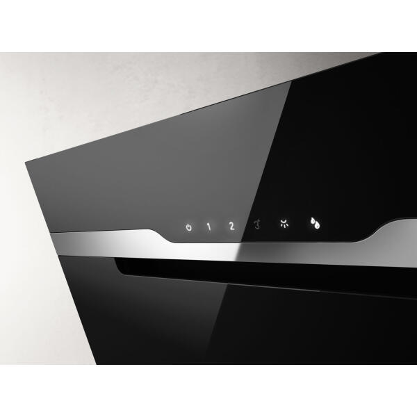 Elica Majestic BL/A/60 Cappa aspirante a parete Nero 690m³/h - immagine 3