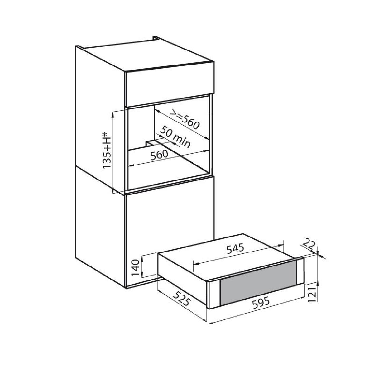 Foster S4001 7138001 Grigio, Argento cassetti e armadi riscaldati - immagine 2