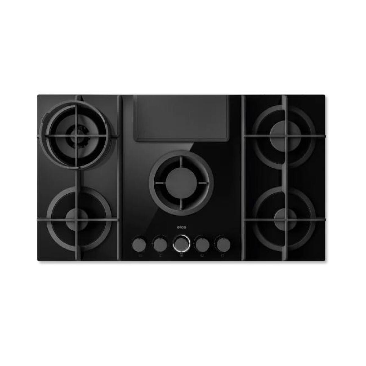 Elica NIKOLATESLA FLAME EVO Collection Piano cottura a gas con cappa integrata cm. 88 - immagine 11