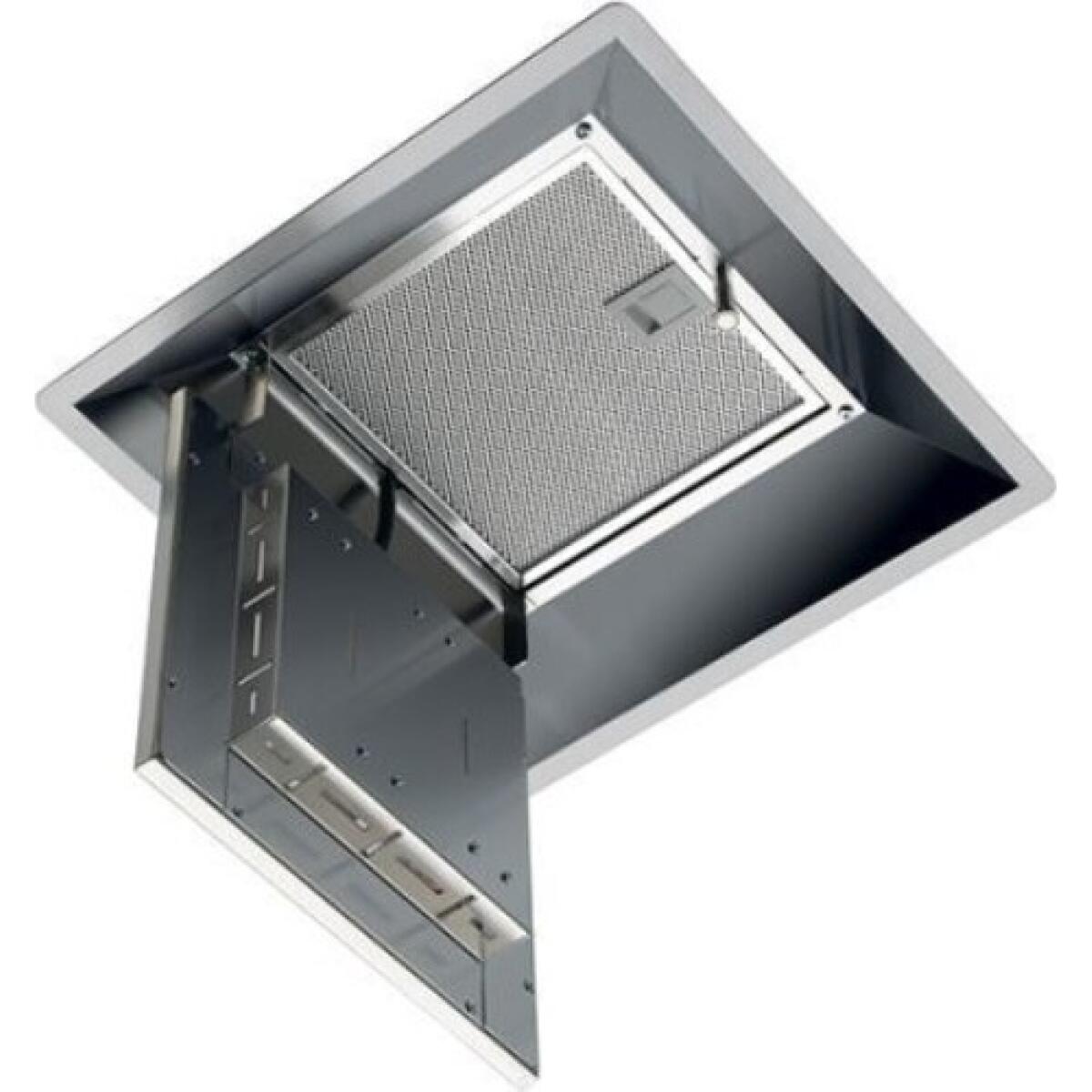 Foster 2519001 Modular Cappa a soffitto cm 36 - modulo subordinato -  acciaio inox satinato / vetro bianco