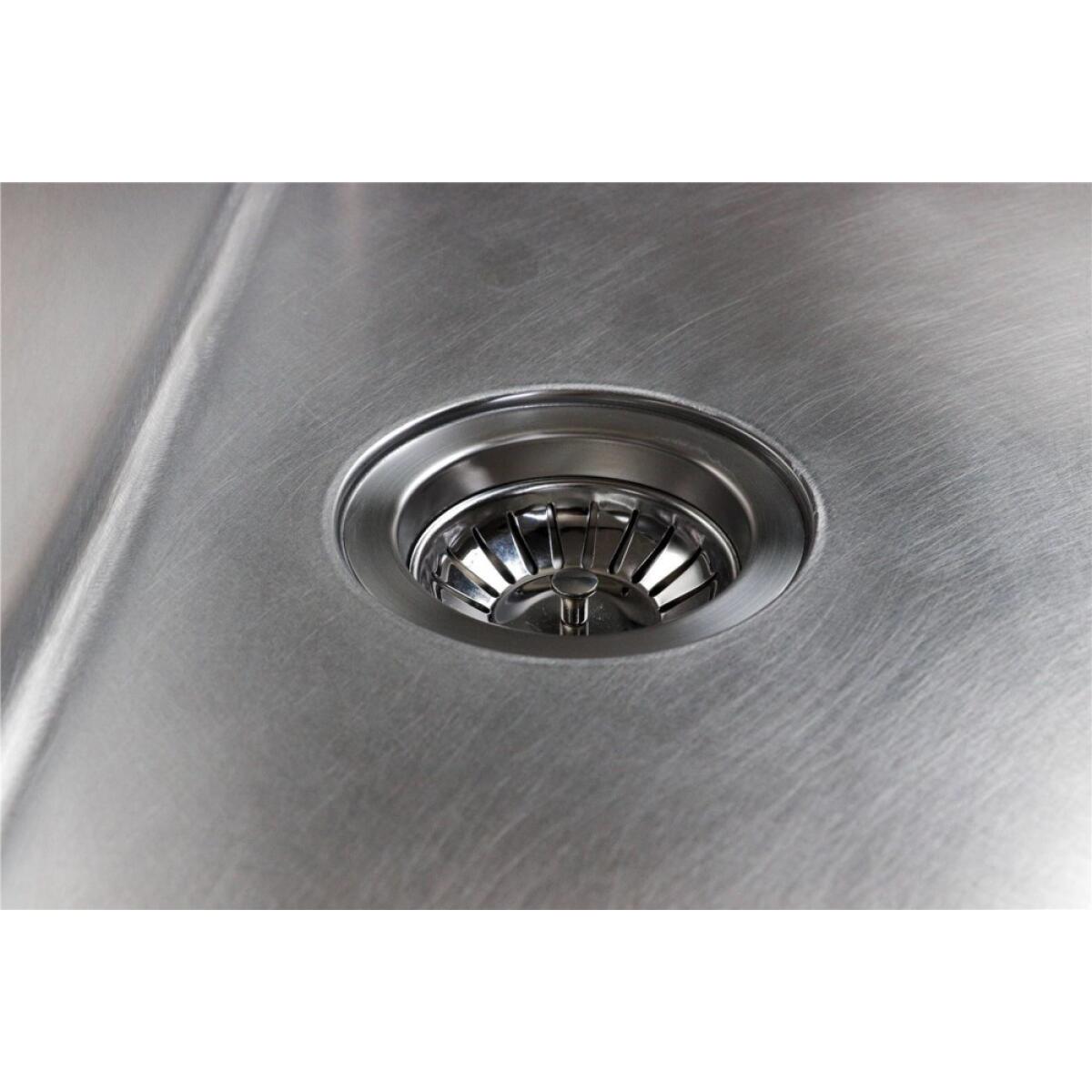 Foster 2155080 Ke Lavello filotop 1 vasca cm 54 x 44 inox VINTAGE - immagine 3