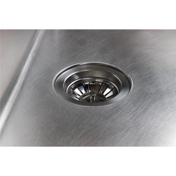 Foster 2155080 Ke Lavello filotop 1 vasca cm 54 x 44 inox VINTAGE - immagine 3