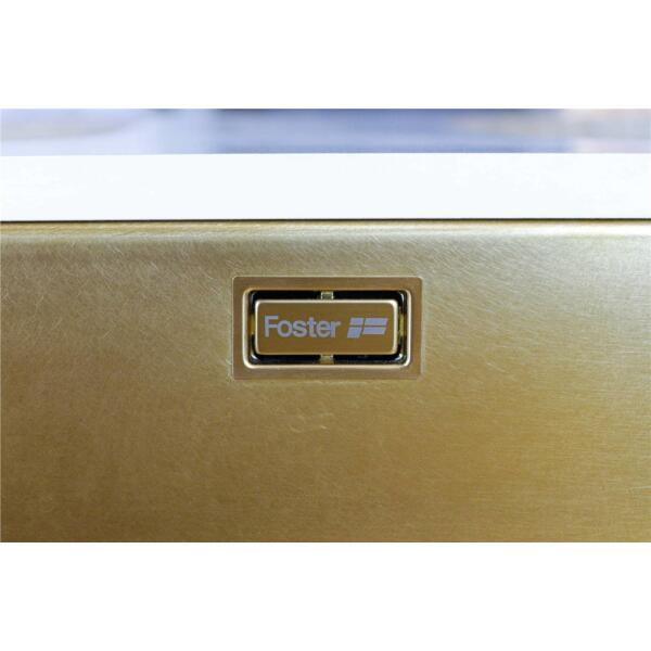 Foster 2156889 KE Gold vintage Lavello sottotop - cm 44 - acciaio PDV oro 1 vasca 40x40 - immagine 4