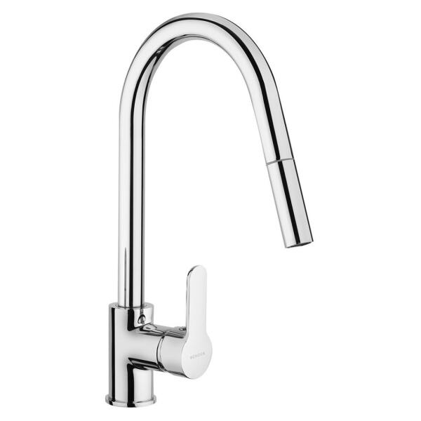 Schock SXMOON AQUAMOON Miscelatore cucina monocomando con doccetta VARI COLORI - immagine 8