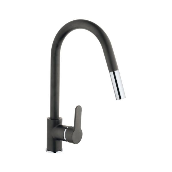 Schock SXMOON AQUAMOON Miscelatore cucina monocomando con doccetta VARI COLORI - immagine 9