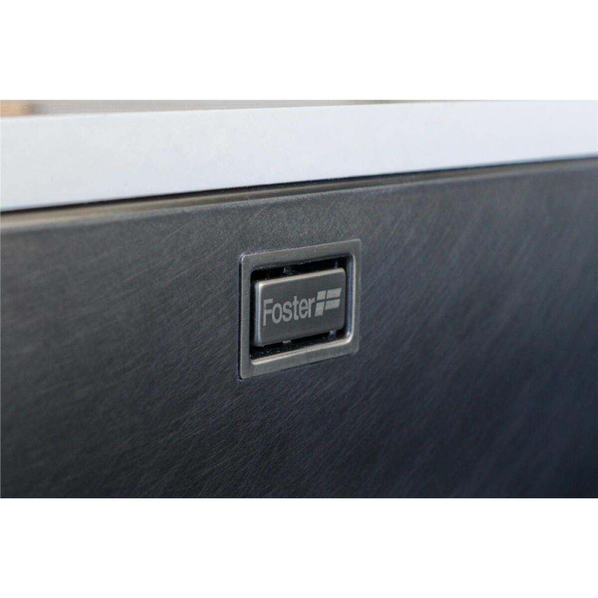 Foster 2156086 Lavello Ke filotop 1 vasca cm 44 x 44 - inox GUNMETAL VINTAGE - immagine 5