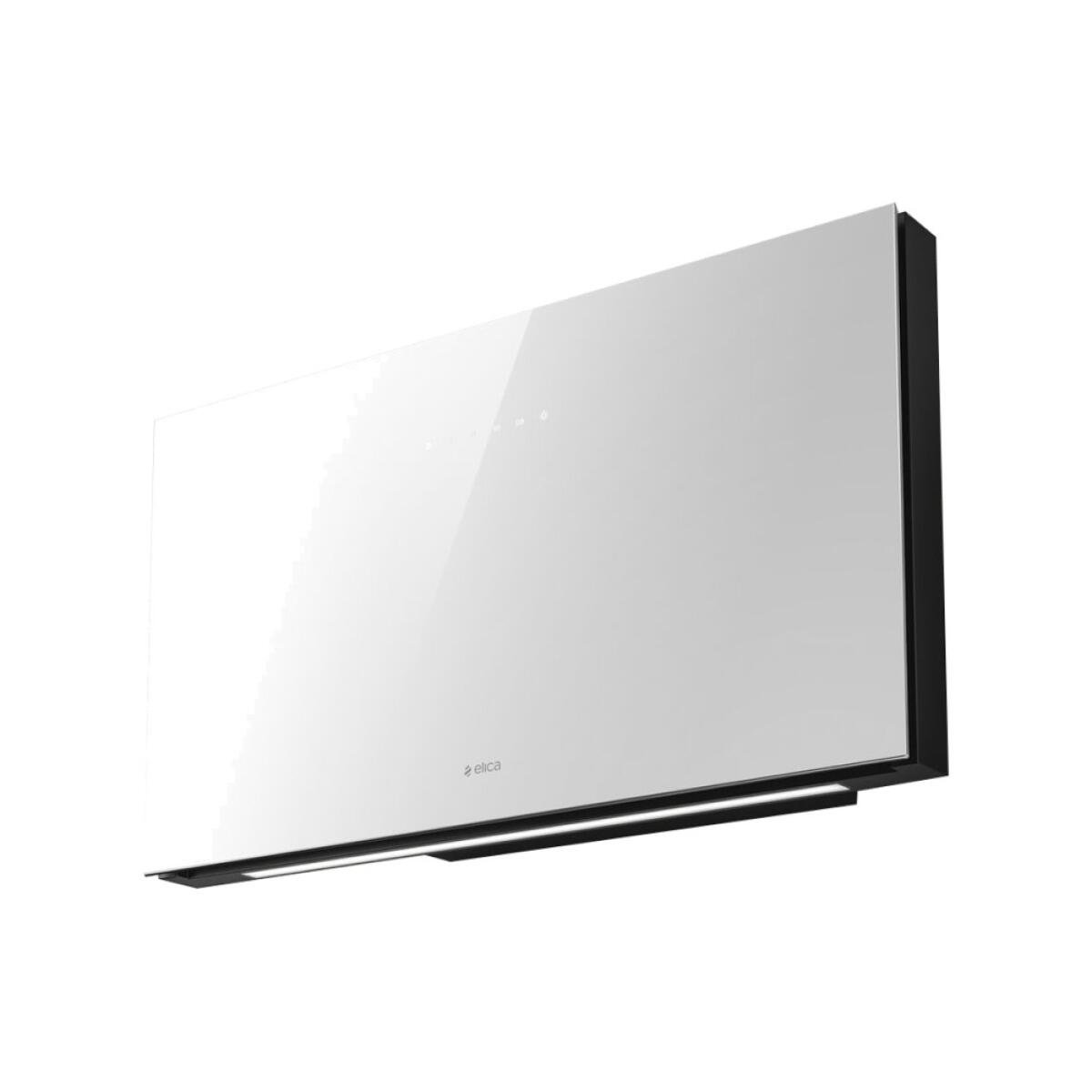Elica PLAT WH/F/80 o BL/F/80 Cappa parete cm. 80 - bianco o nero - immagine 2