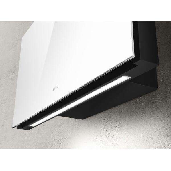 Elica PLAT WH/F/80 o BL/F/80 Cappa parete cm. 80 - bianco o nero - immagine 3