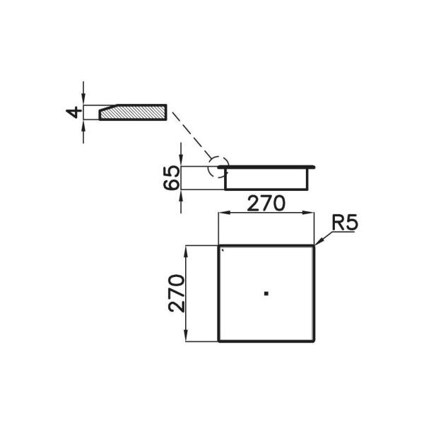Foster 7364270 Modular Quadra Piano cottura a induzione cm 27 nero - immagine 3