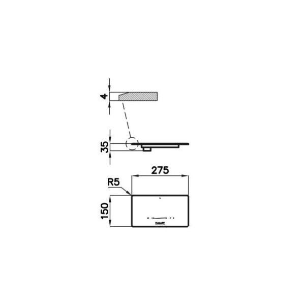 Foster 7365020 Modular Quadra pacchetto completo di Piano cottura a induzione cm 27 - 35 vetroceramica nero e accessori - immagine 3