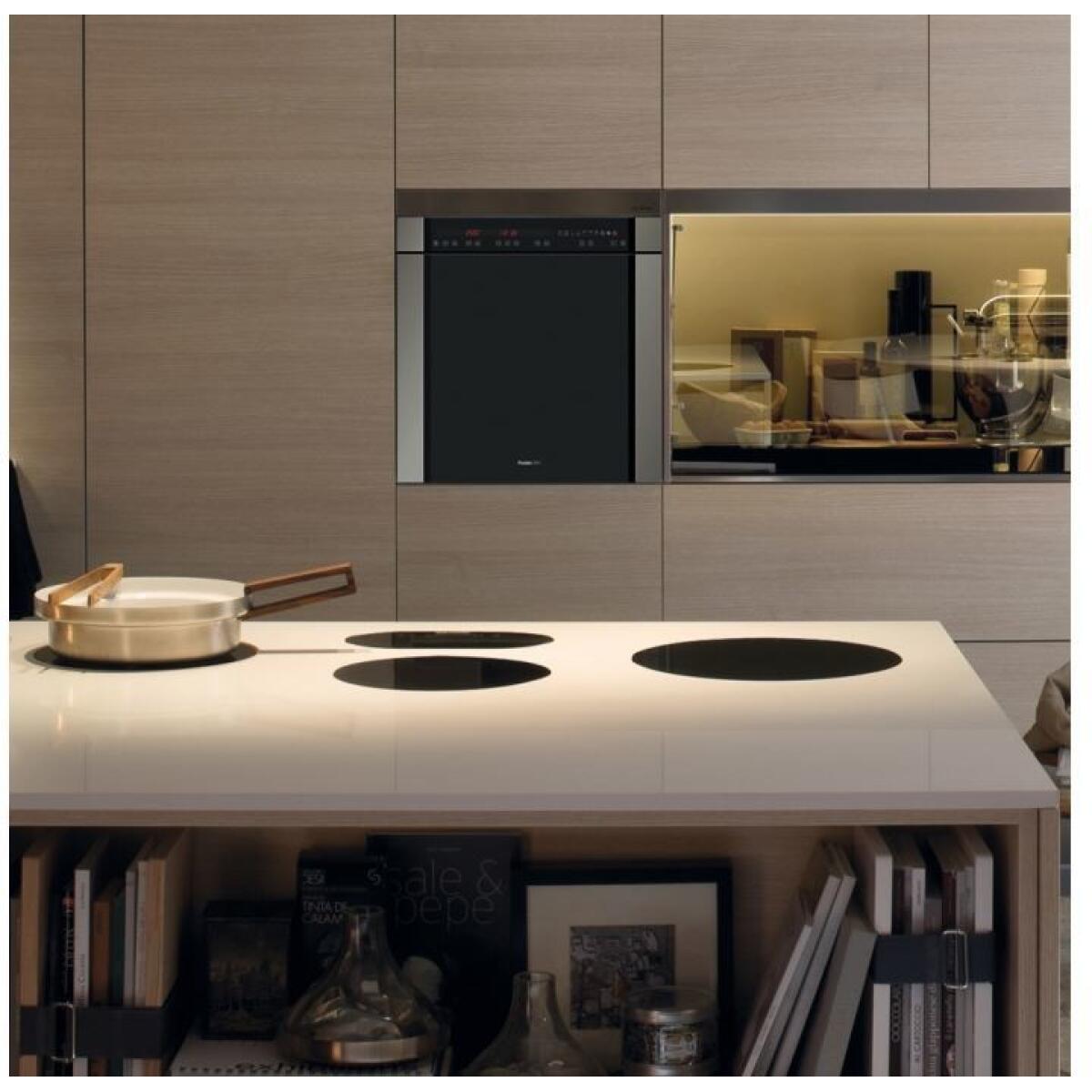 Foster 7366020 Modular Piano cottura a induzione pacchetto completo cm 27 - 35 - vetroceramica nero - immagine 5