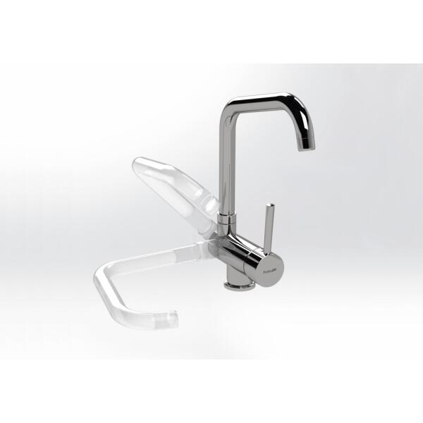 Foster 8523000 Drop Miscelatore cucina abbattibile cromo - immagine 3