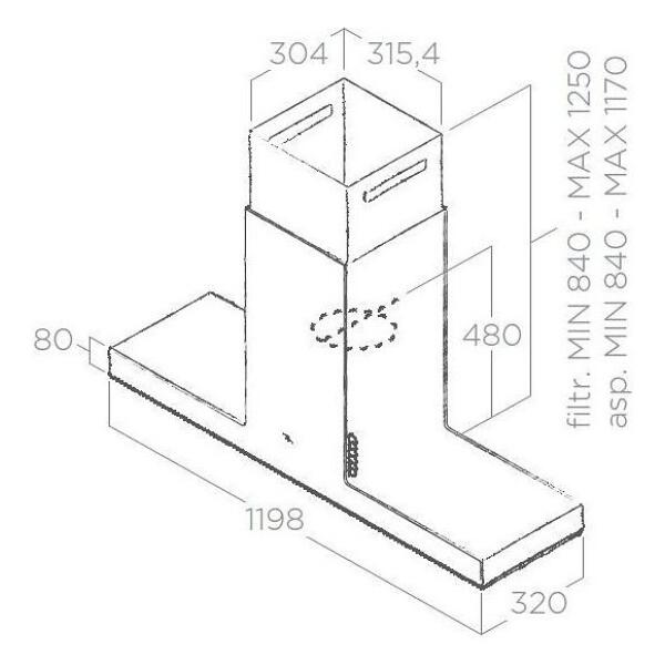 Elica HAIKU ISLAND Cappa isola inox - immagine 4