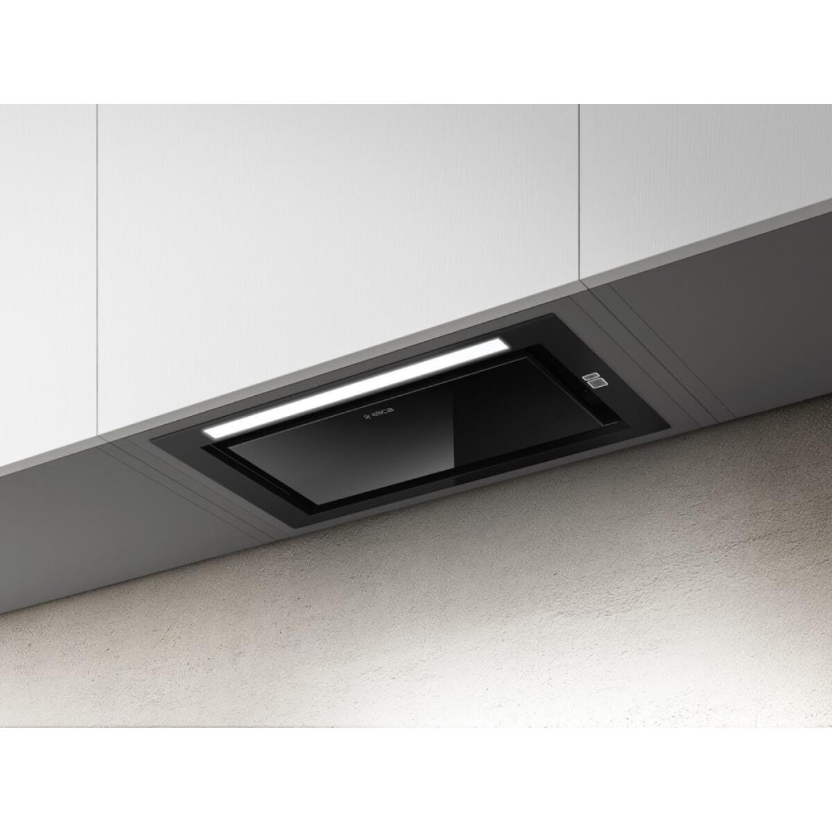 Elica HIDDEN 2.0 @BLGL/A/60 Cappa incasso cm. 51,4 vetro nero - immagine 6