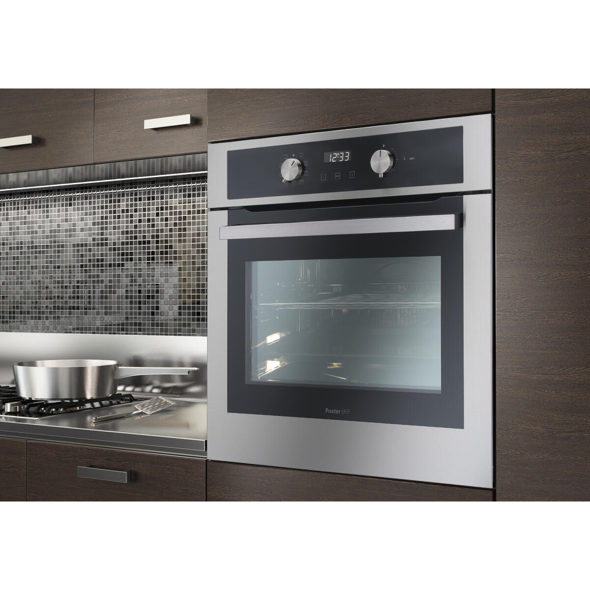 Foster 7141044 Forno elettrico KE multifunzione 5F 70L A Acciaio inossidabile - immagine 3