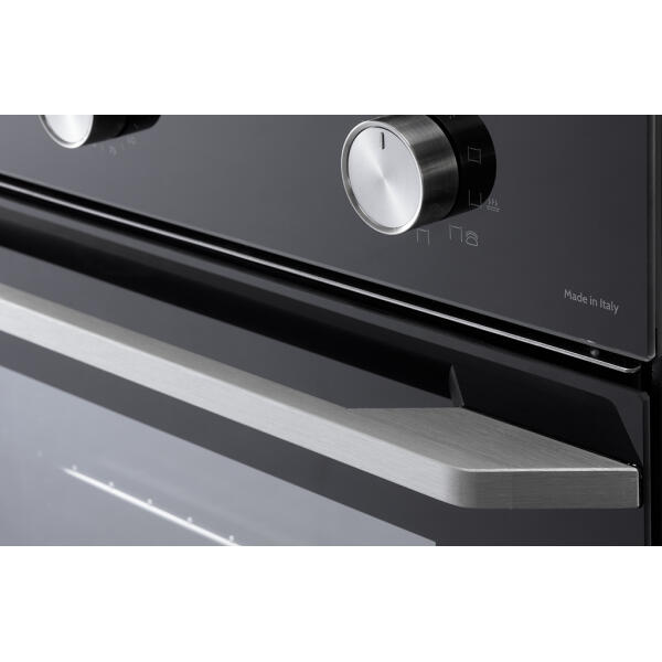 DE LONGHI NSM 7N PPP ED FORNO ELETTRICO VETRO COLORE NERO - immagine 3