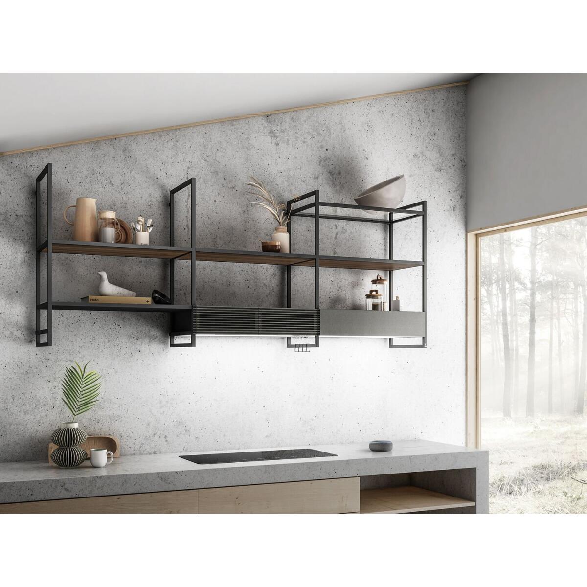 Elica Cappa PARETE OPEN SUITE BL MAT/F/80 PRF0166703A - immagine 6