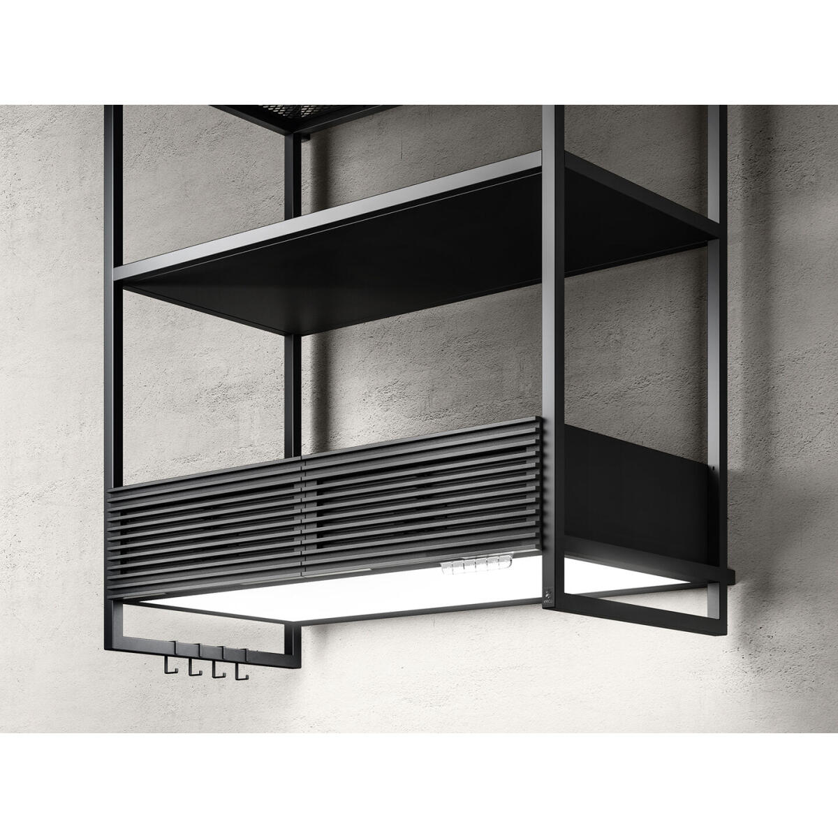 Elica Cappa PARETE OPEN SUITE BL MAT/F/80 PRF0166703A - immagine 2