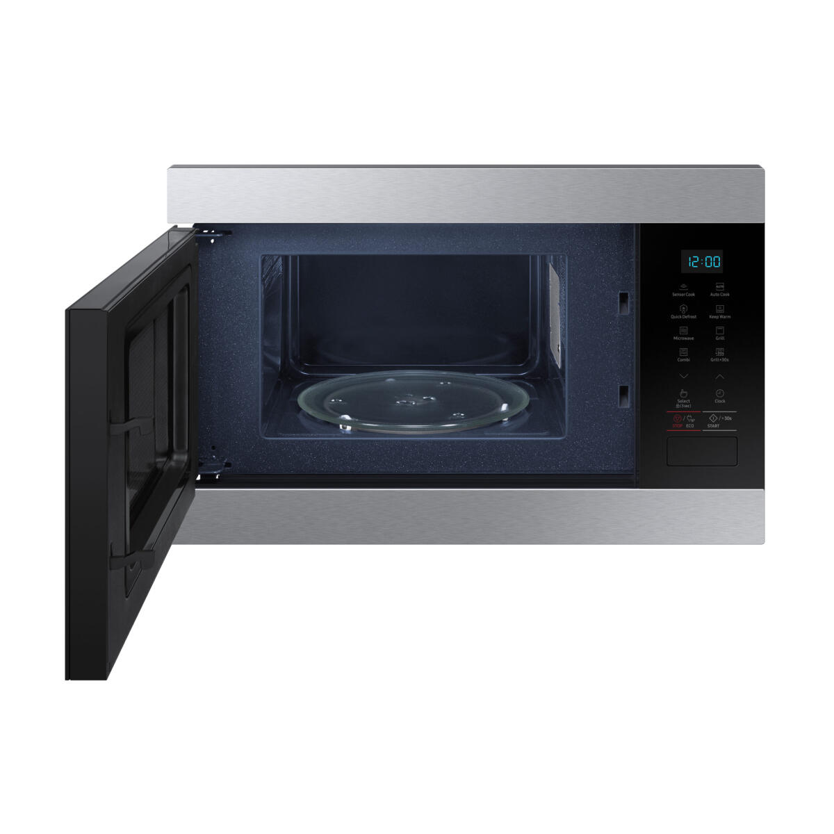 SAMSUNG MG22M8274CT MICROONDE DA INCASSO CON GRILL 22 L 1300 W NERO, INOX - immagine 3