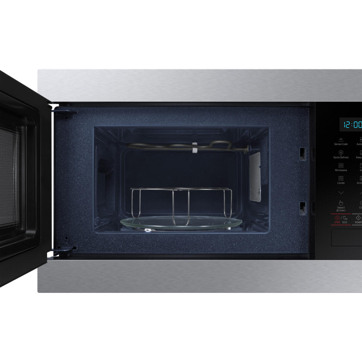 SAMSUNG MG22M8274CT MICROONDE DA INCASSO CON GRILL 22 L 1300 W NERO, INOX - immagine 7
