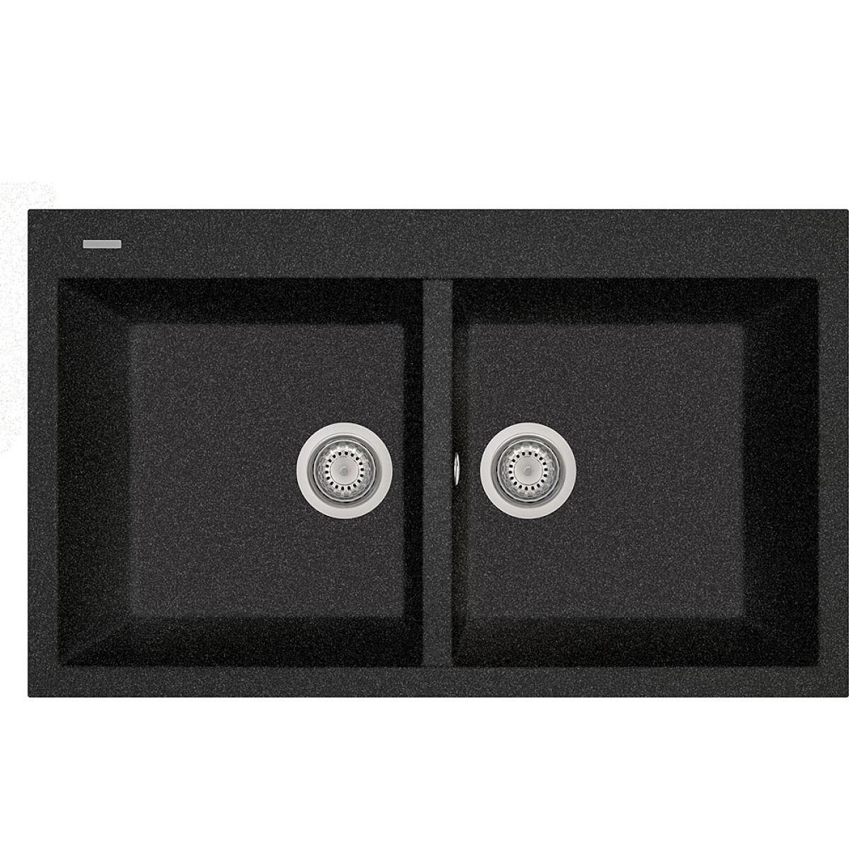 Plados Lavello AM8620 ELEGANCE 2 vasche Cucina incasso VARI COLORI - immagine 4