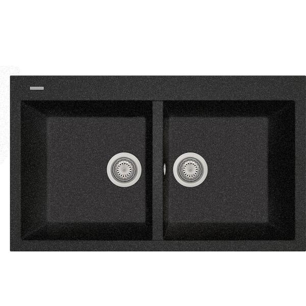 Plados Lavello AM8620 ELEGANCE 2 vasche Cucina incasso VARI COLORI - immagine 4
