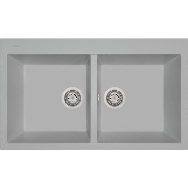 Plados Lavello AM8620 ELEGANCE 2 vasche Cucina incasso VARI COLORI - immagine 15