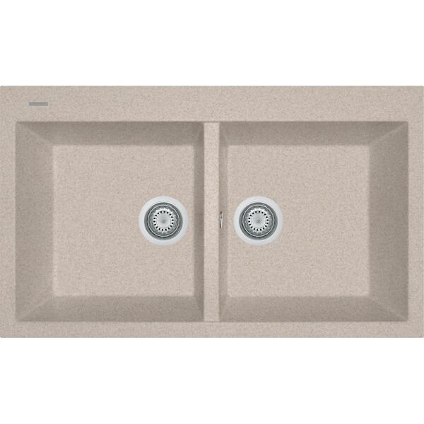 Plados Lavello AM8620 ELEGANCE 2 vasche Cucina incasso VARI COLORI - immagine 14