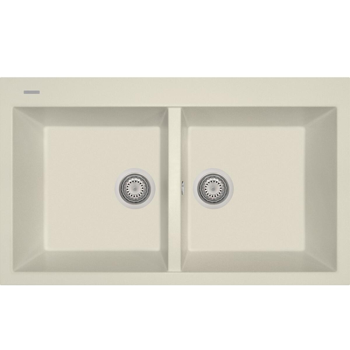 Plados Lavello AM8620 ELEGANCE 2 vasche Cucina incasso VARI COLORI - immagine 10