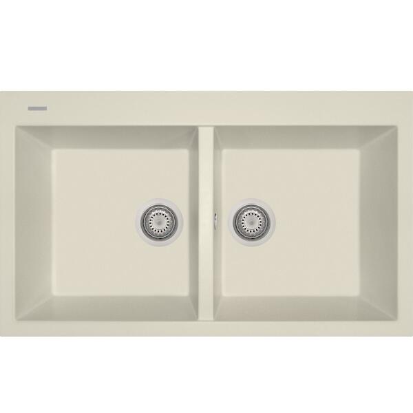 Plados Lavello AM8620 ELEGANCE 2 vasche Cucina incasso VARI COLORI - immagine 10