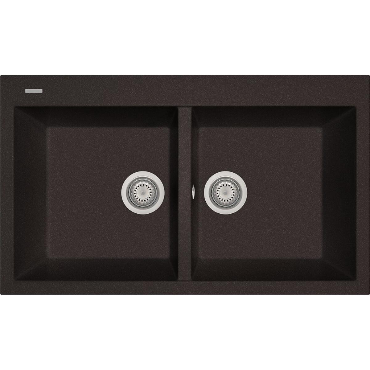 Plados Lavello AM8620 ELEGANCE 2 vasche Cucina incasso VARI COLORI - immagine 2