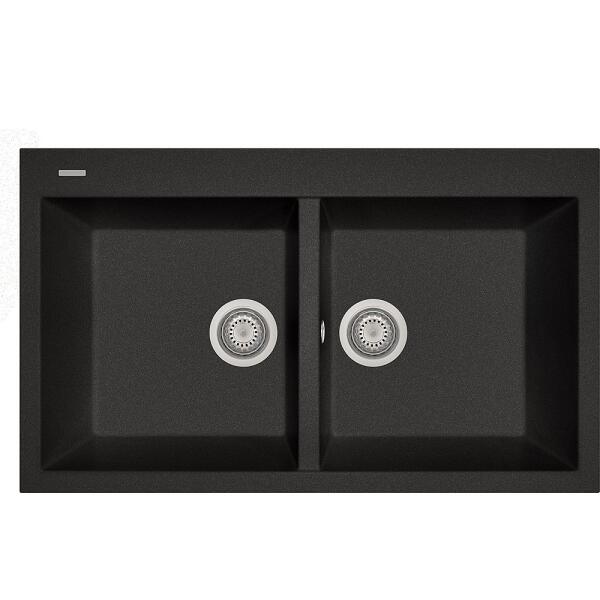 Plados Lavello AM8620 ELEGANCE 2 vasche Cucina incasso VARI COLORI - immagine 9