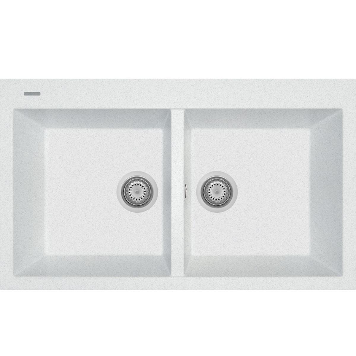 Plados Lavello AM8620 ELEGANCE 2 vasche Cucina incasso VARI COLORI - immagine 12