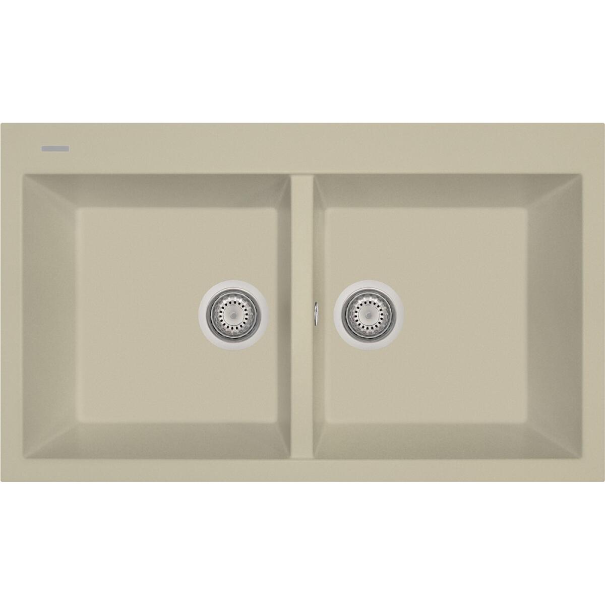 Plados Lavello AM8620 ELEGANCE 2 vasche Cucina incasso VARI COLORI - immagine 3