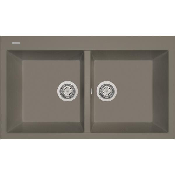 Plados Lavello AM8620 ELEGANCE 2 vasche Cucina incasso VARI COLORI - immagine 8