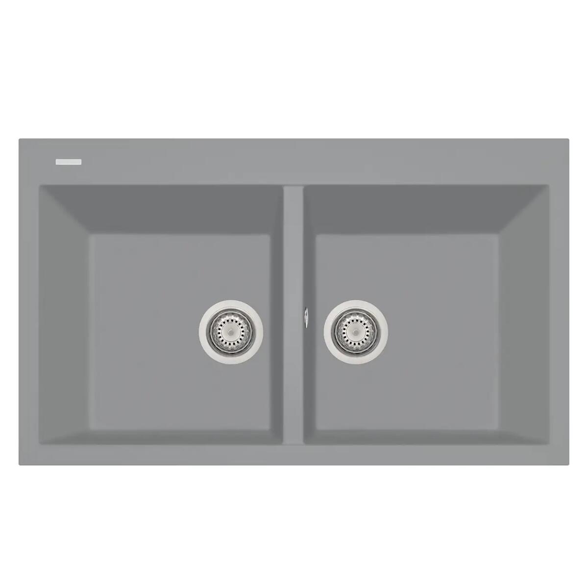 Plados Lavello AM8620 ELEGANCE 2 vasche Cucina incasso VARI COLORI - immagine 5