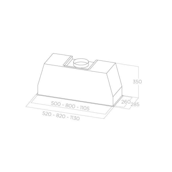Elica CT35 PRO IX/A/120 PRF183210 - immagine 4