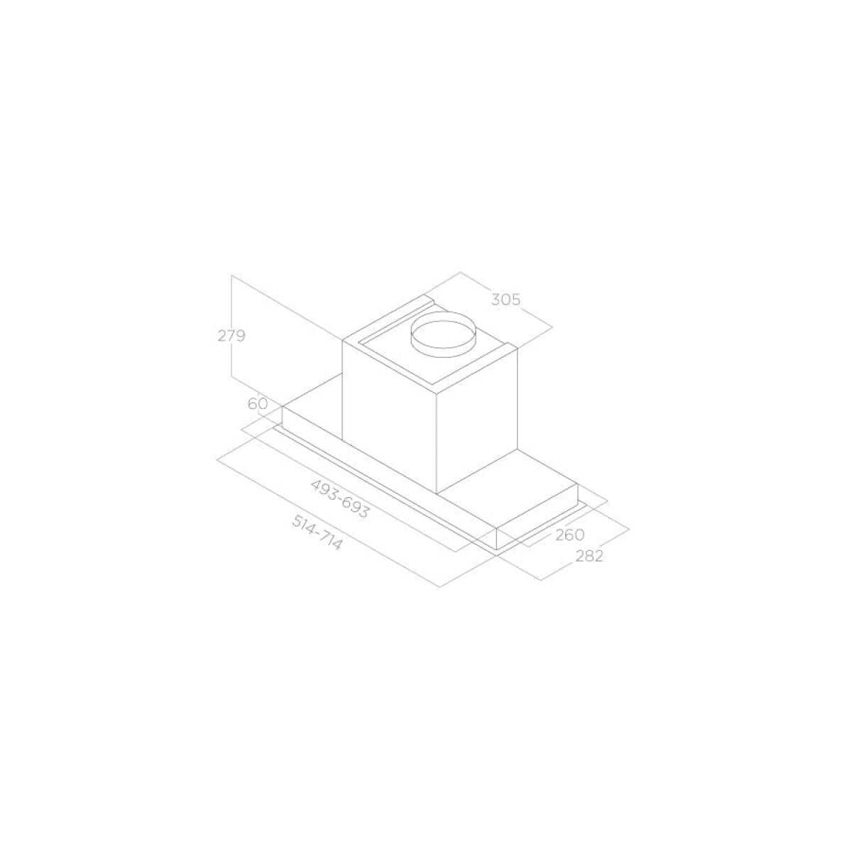 Elica HIDDEN ADVANCE BLMAT/A/60 PRF183971 - immagine 4