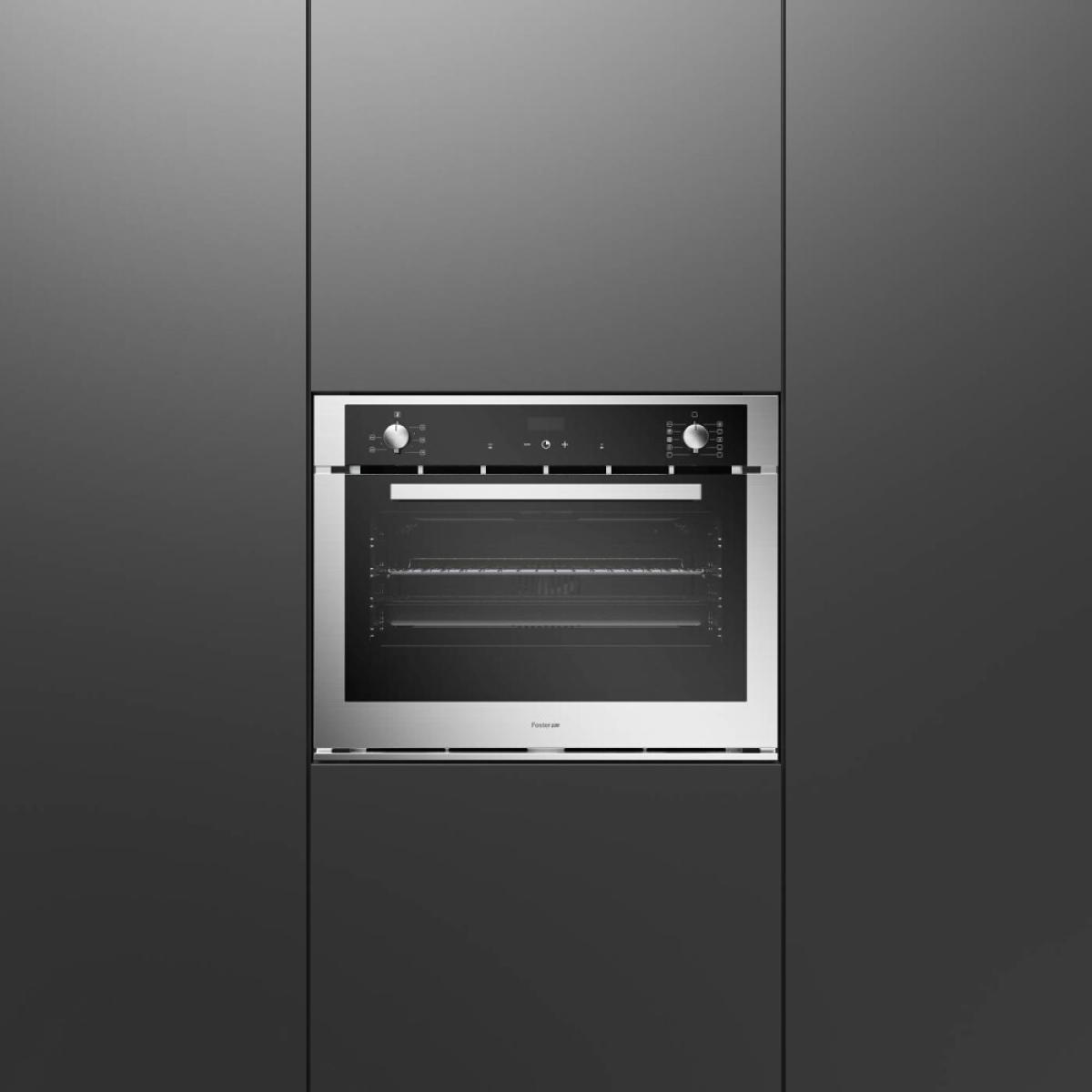 Foster 7137000 Ke 75 Forno elettrico multifunzione cm 75 inox satinato vetro nero - immagine 4