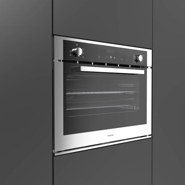 Foster 7137000 Ke 75 Forno elettrico multifunzione cm 75 inox satinato vetro nero - immagine 3