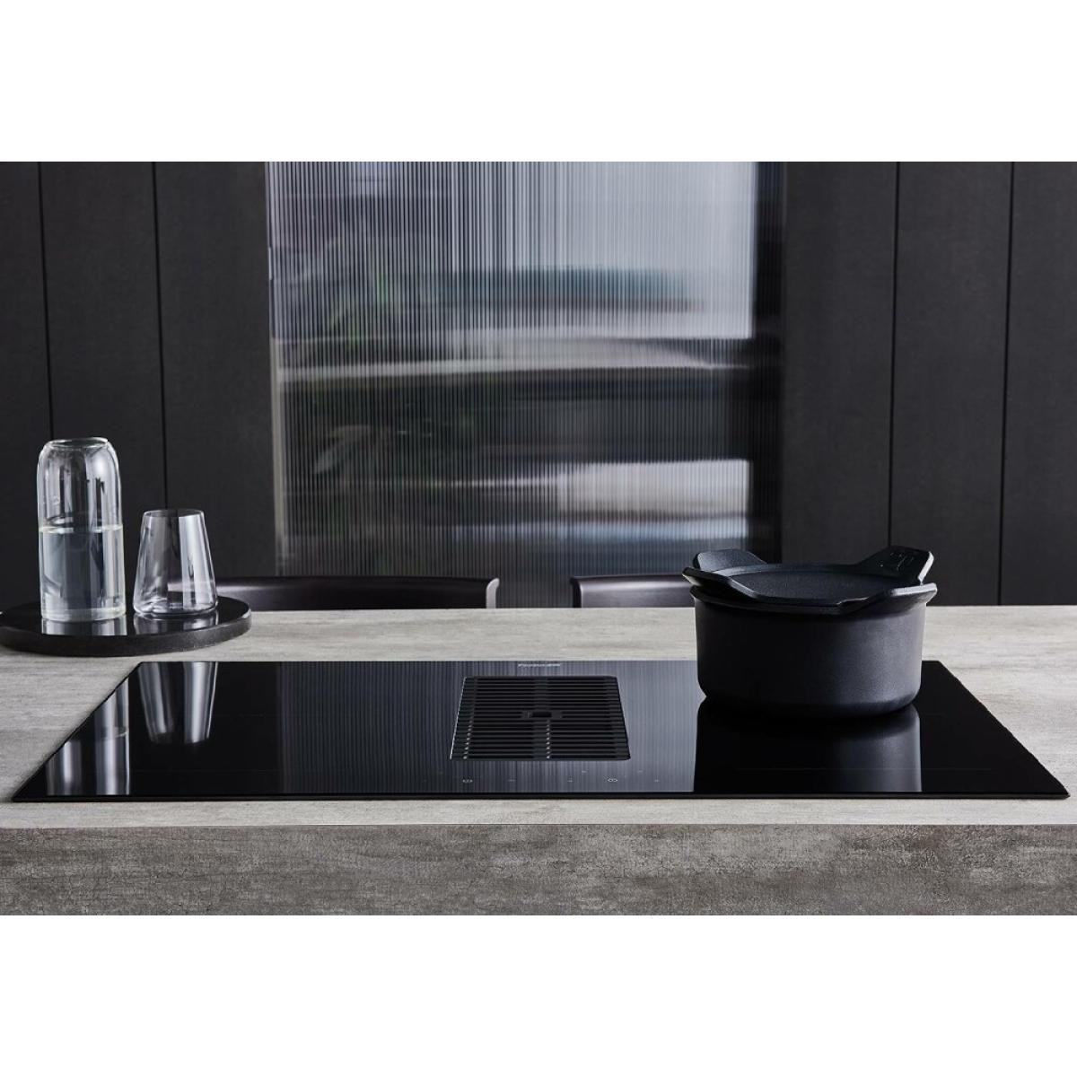 Foster 7392246 Arya Piano cottura a induzione cm 82 con cappa integrata vetroceramica nero - immagine 9