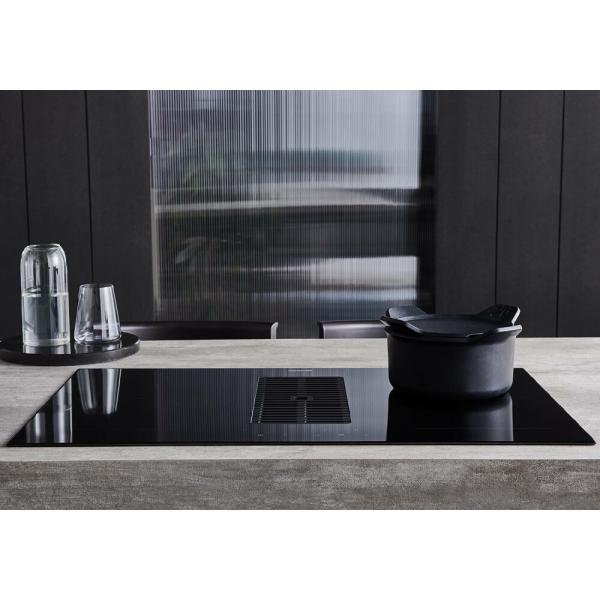 Foster 7392246 Arya Piano cottura a induzione cm 82 con cappa integrata vetroceramica nero - immagine 9