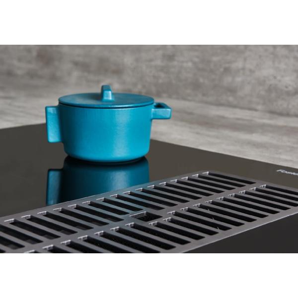 Foster 7392246 Arya Piano cottura a induzione cm 82 con cappa integrata vetroceramica nero - immagine 8