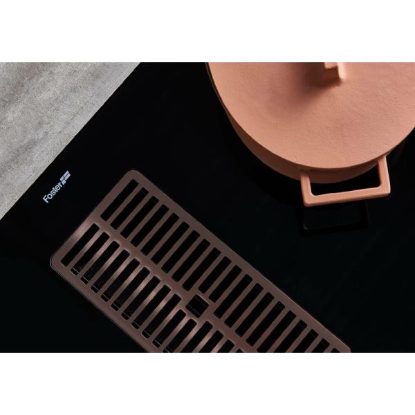 Foster Arya Griglia per piano cottura con cappa integrata COLORATA PVD - immagine 5