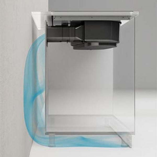 Elica KIT0199838 Kit installazione filtrante uscita posteriore BACK OUTLET per EVO - immagine 3