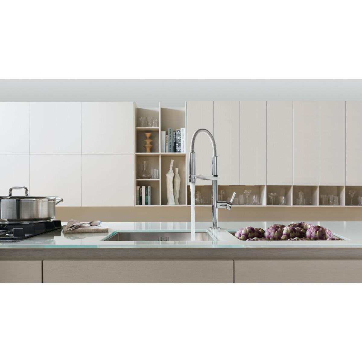 Nobili Miscelatore Move MV92300/50CR cucina monocomando con doccetta cromo - immagine 2