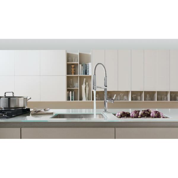Nobili MV92400/50CR Miscelatore Move cucina con doccetta CROMATO - immagine 3