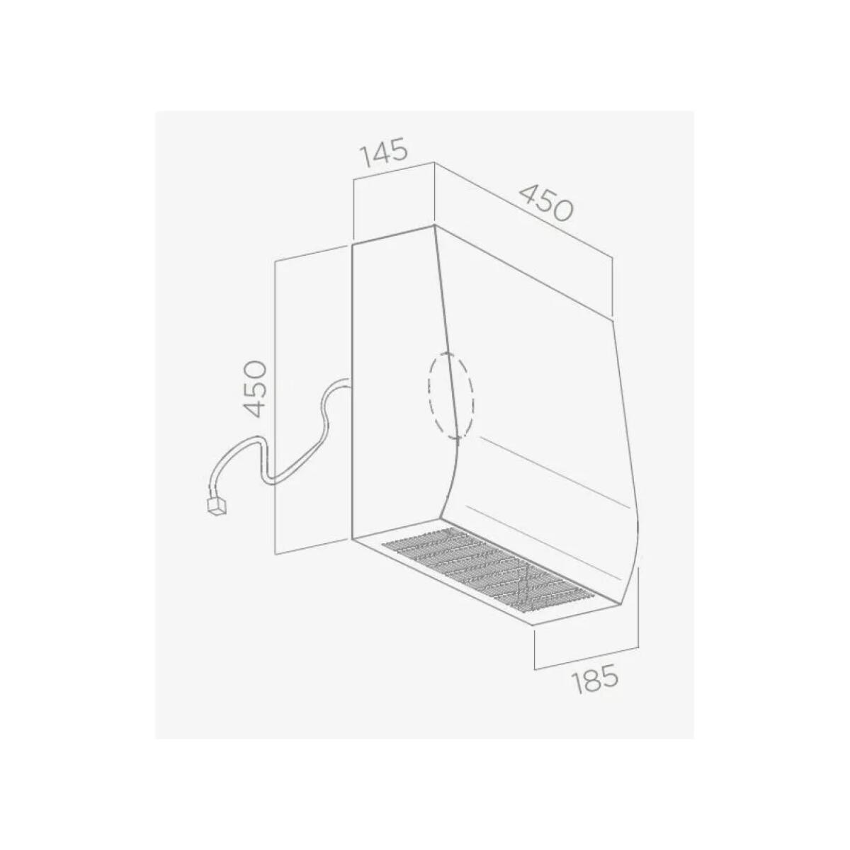 Elica GME22A Motore esterno a muro portata 1200 m3/h - immagine 2